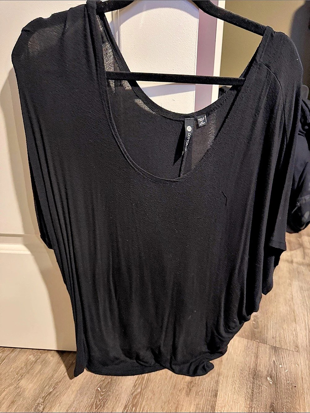 Cotton On Black Short Sleeve Tunic